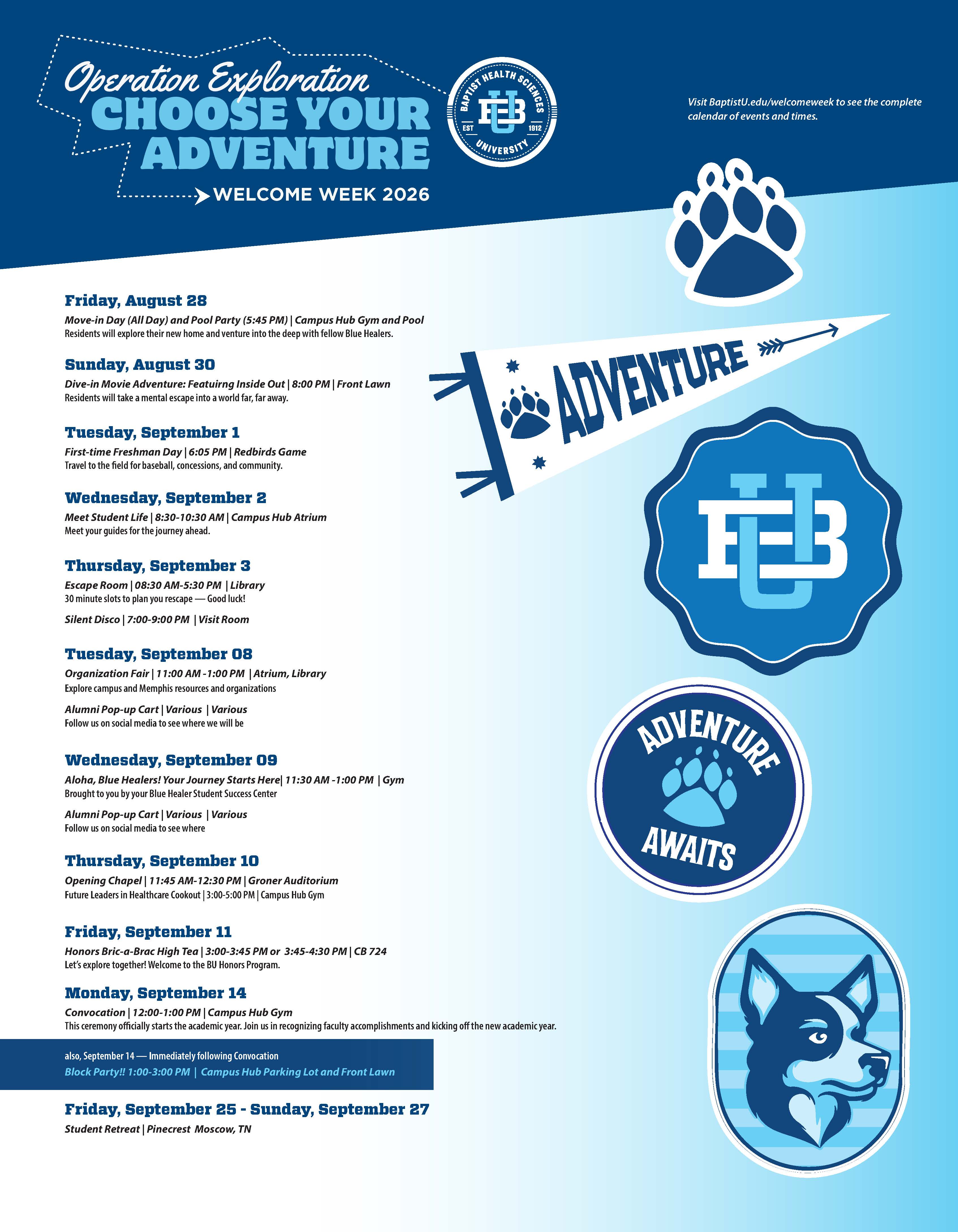 Welcome Week